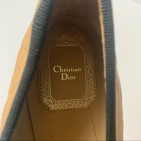 CHRISTIAN DIOR CANNAGE LEATHER MY DIOR BALLET - Picture 8 of 10